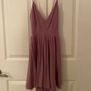 Romper with criss cross back